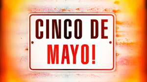 A Sign That Says Cinco De Mayo Wallpaper