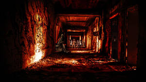 A Silent Hill Shrouded In Darkness. Wallpaper