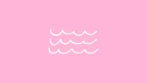 A Simple Pink Expression Of Minimalism Wallpaper