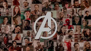 A Sleek Marvel Aesthetic Laptop Perfect For Web Browsing, Streaming And Gaming. Wallpaper