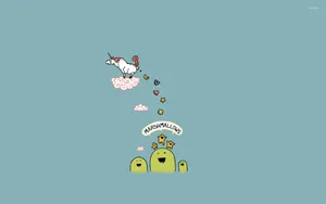 A Sparkly Pile Of Magical Unicorn Poop Wallpaper