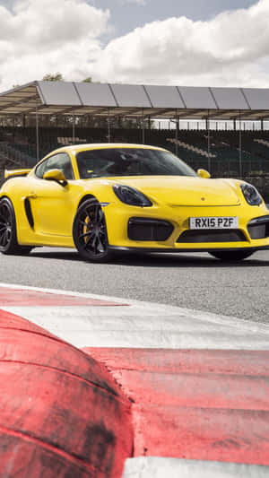 A Stunning Porsche Iphone Wallpaper Wallpaper