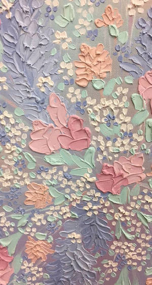 A Subtle Burst Of Color From This Vintage Pastel Build Wallpaper