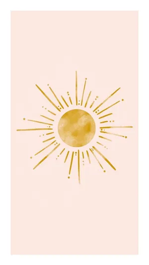 A Sunbeam Smiles Through Trees On A Sunny Day Wallpaper