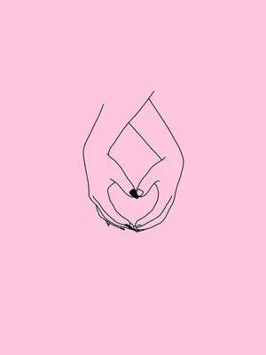 A Sunset Landscape Featuring Soft Pink Hues. Wallpaper