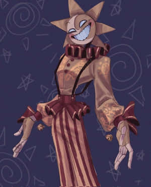 A Sweet, Amber Sundrop Illuminated By The Sun Wallpaper