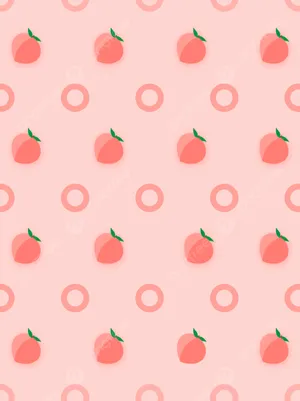 A Sweet And Lovely Peach Fruit That Looks Good Enough To Eat! Wallpaper