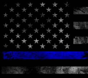 A Symbol Of Police Solidarity And Sacrifice. Wallpaper