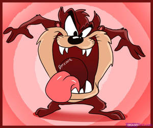 A Tasmanian Devil, Also Known As Taz Wallpaper