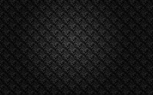 A Timeless Classic - Black Victorian Gothic Pattern Wallpaper