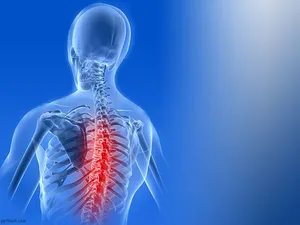 A Tranquil Desktop Background Featuring A Calming Waterfall In The Heart Of A Foggy Forest. Wallpaper