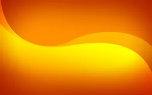A Tranquil Orange Wavelength Art With A Yellow Hue Wallpaper