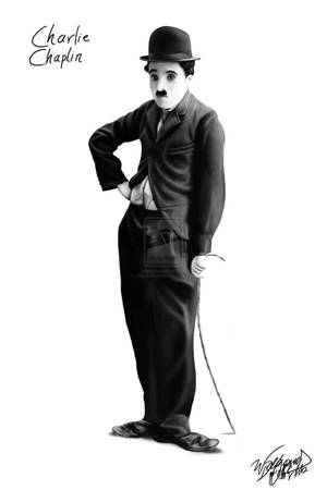 A Tribute To The Funny Genius, Charlie Chaplin Wallpaper