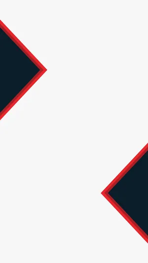 A Vibrant Red, White And Black Abstract Painting Wallpaper