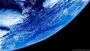 A View Of The Earth From Space Wallpaper