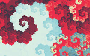 A Vivid Swirl Of Colors Stretches For Miles In A Breathtaking Landscape Wallpaper