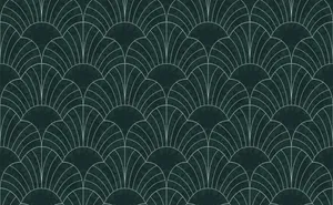A Wallpaper With A Black And White Design Wallpaper