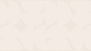 A Wallpaper With A White Background And A White Circle Wallpaper