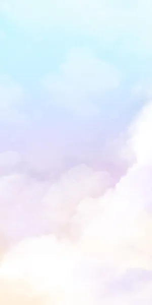 A Watercolor Background With Clouds Wallpaper
