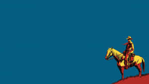 A Western Desert Landscape Desktop Background Wallpaper