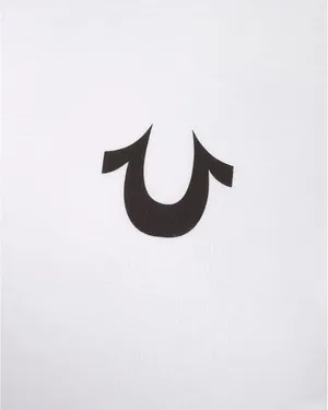 A White T - Shirt With A Black U On It Wallpaper