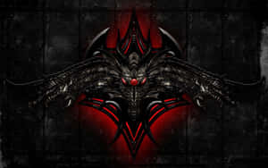 A Winged Dragon Appears In The Sky, Magically Creating A Spectacular Lightshow. Wallpaper