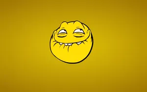 A Yellow Background Wallpaper