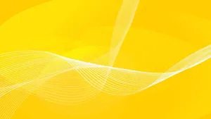 A Yellow Background With A Wave Pattern Wallpaper
