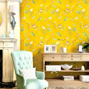 A Yellow Wall Wallpaper