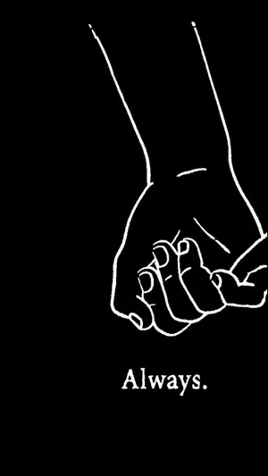 A Young, Happy Black Couple Wallpaper