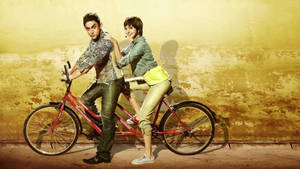 Aamir Khan And Anushka Pk Movie Wallpaper