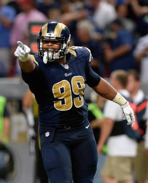 Aaron Donald St. Louis Rams Jersey Wallpaper