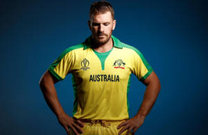Aaron Finch Australian Cricketer Wallpaper
