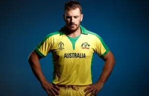 Aaron Finch Australian Cricketer Wallpaper