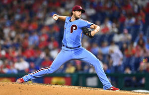 Aaron Nola Pitches Wallpaper