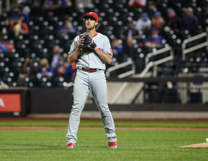 Aaron Nola Watching Wallpaper