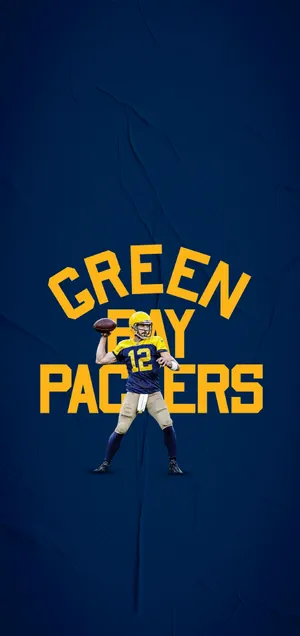 Aaron Rodgers Green Bay Packers Throwback Wallpaper