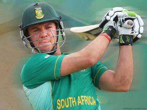 Ab De Villiers Abstract Green Background Wallpaper