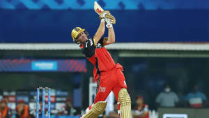 Ab De Villiers Rcb Mumbai Indians Wallpaper