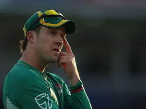 Ab De Villiers Thinking Pose Wallpaper