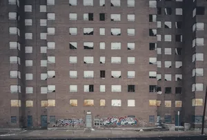 Abandoned Building In Newark, New Jersey. Wallpaper