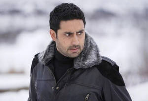 Abhishek Bachchan In Snow Wallpaper