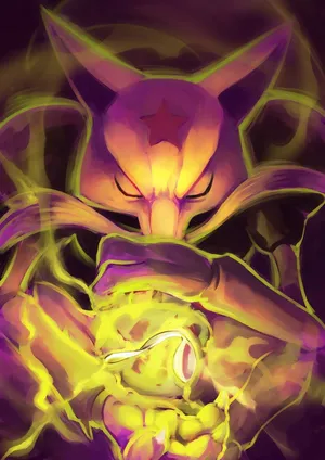 Abra Kadabra Digital Painting Wallpaper