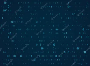 Abstract Binary Code Wallpaper Wallpaper