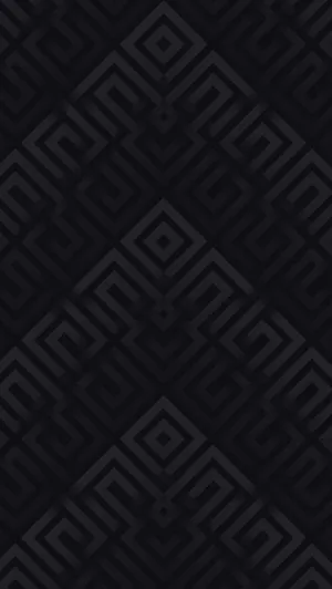 Abstract Chevron Sayagata Black Pattern Wallpaper