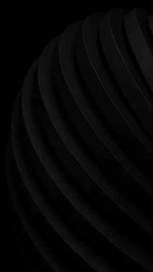 Abstract Curved Black Aesthetic Tumblr Iphone Wallpaper