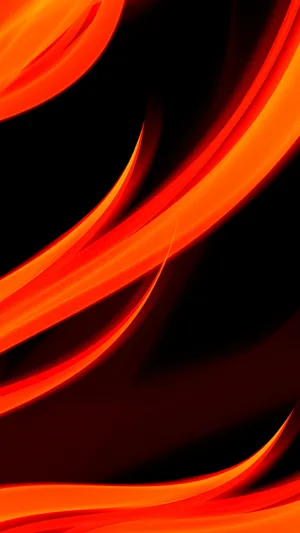 Abstract Fire Orange Phone Wallpaper