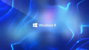 Abstract Glowing Lines Windows 8 Background Wallpaper