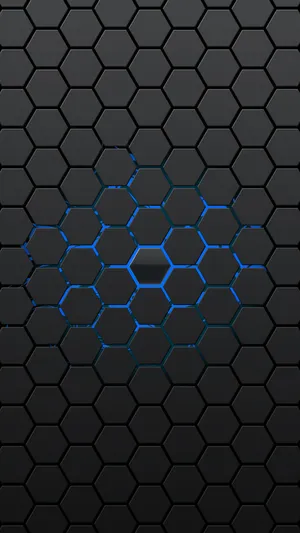 Abstract Hexagon Pattern Wallpaper Wallpaper
