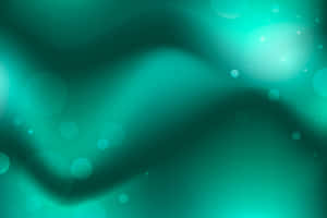 Abstract Jade Green Bokeh Background Wallpaper